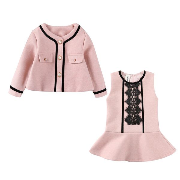 kids clothes toddler girls sets long sleeve woolen coat + dress 2pcs suit baby girls 2018 winter toddler princess clothing, White
kids clothes toddler girls sets long sleeve woolen coat + dress 2pcs suit baby girls 2018 winter toddler princess clothing, White