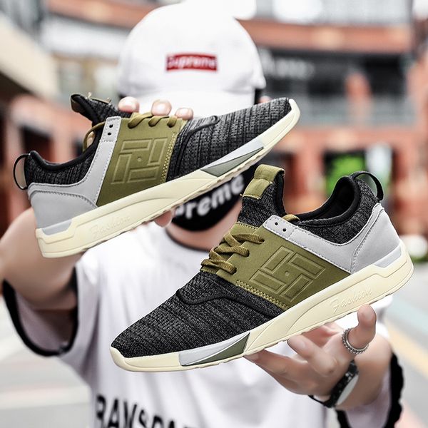 autumn running shoes for men breathable casual black sneakers men 2019 new flying woven jogging mesh sport shoe outdoor shoe
autumn running shoes for men breathable casual black sneakers men 2019 new flying woven jogging mesh sport shoe outdoor shoe