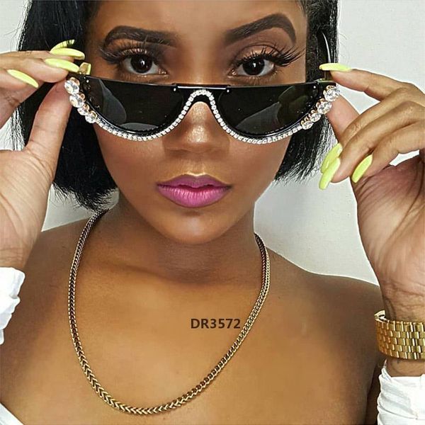 2019 crystal trendy half frame rimless cat eye sunglasses sun glasses womens sunglasses rhinestone sunglaassesdr3572, White;black
2019 crystal trendy half frame rimless cat eye sunglasses sun glasses womens sunglasses rhinestone sunglaassesdr3572, White;black