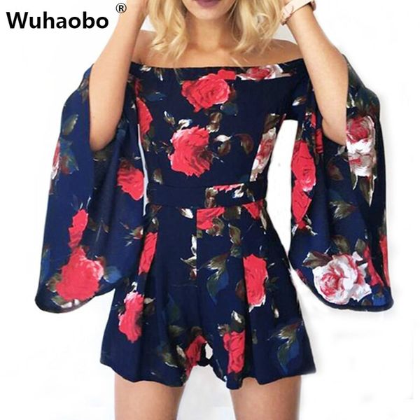 wuhaobo floral print jumpsuit romper women elegant off shoulder summer beach overalls one piece playsuit combishort femme, Black;white
wuhaobo floral print jumpsuit romper women elegant off shoulder summer beach overalls one piece playsuit combishort femme, Black;white