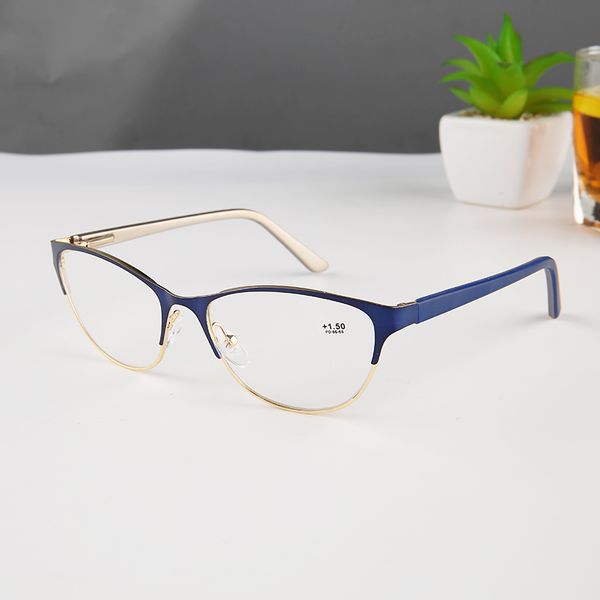 seemfly half frame cat eye reading glasses women men antifatigue computer optical spectacles retro presbyopia eyewear male elder, Silver
seemfly half frame cat eye reading glasses women men antifatigue computer optical spectacles retro presbyopia eyewear male elder, Silver