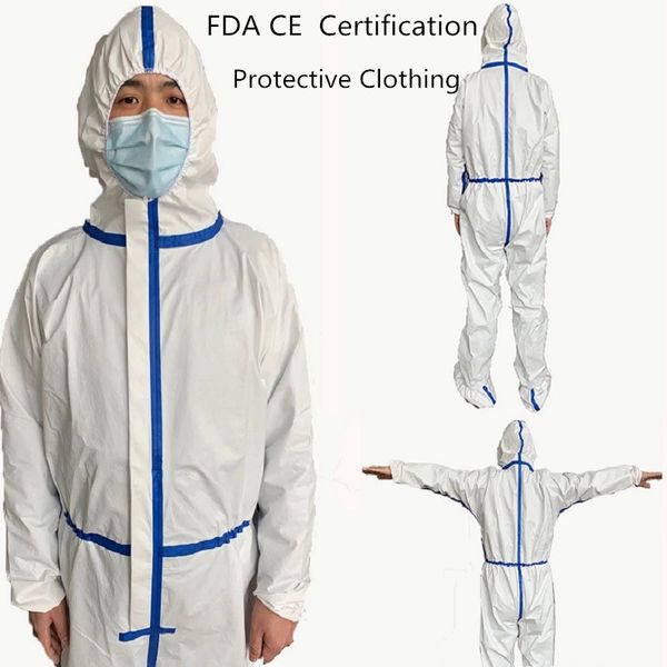 fda ce certified protective clothing disposable isolation suit jumpsuit good quality waterproof with hood epidemic clothing dhl shipped
fda ce certified protective clothing disposable isolation suit jumpsuit good quality waterproof with hood epidemic clothing dhl shipped