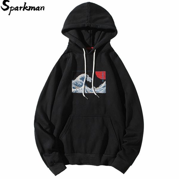 2019 men hip hop hoodie sweatshirt embroidery kanagawa wave japanese harajuku ukiyoe hoodie streetwear hooded pullover cotton, Black
2019 men hip hop hoodie sweatshirt embroidery kanagawa wave japanese harajuku ukiyoe hoodie streetwear hooded pullover cotton, Black