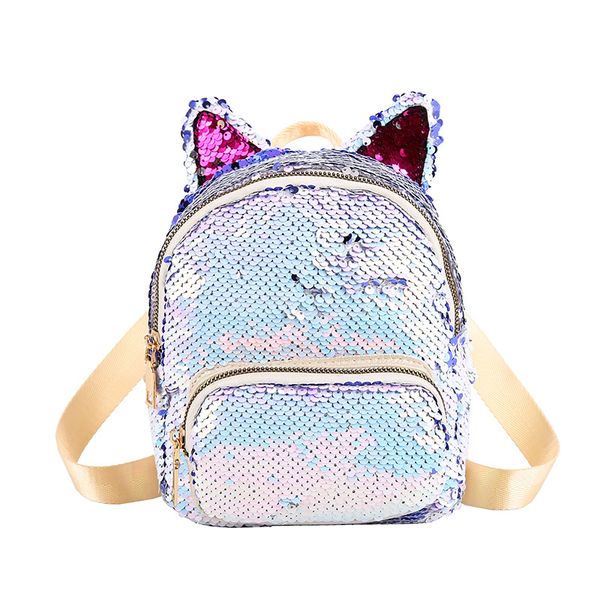 2019 new women mini sequin backpack pu leather cat ear handbag girls travel rucksack shoulder bag fashion
2019 new women mini sequin backpack pu leather cat ear handbag girls travel rucksack shoulder bag fashion