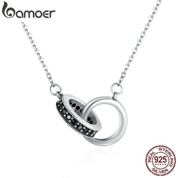 bamoer authentic 925 sterling silver circle in circle black cz pendant necklaces for women sterling silver jewelry gift scn147
bamoer authentic 925 sterling silver circle in circle black cz pendant necklaces for women sterling silver jewelry gift scn147
