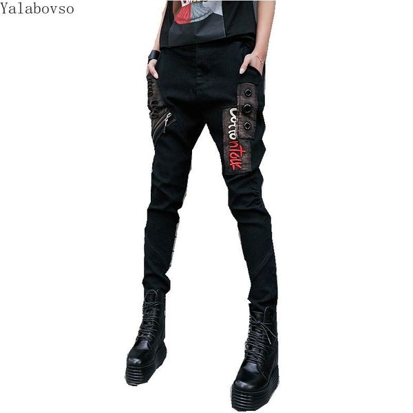2019 autumn new women's elastic waist cotton letter embroidery denim pants skinny jeans woman streetwear z3, Blue
2019 autumn new women's elastic waist cotton letter embroidery denim pants skinny jeans woman streetwear z3, Blue
