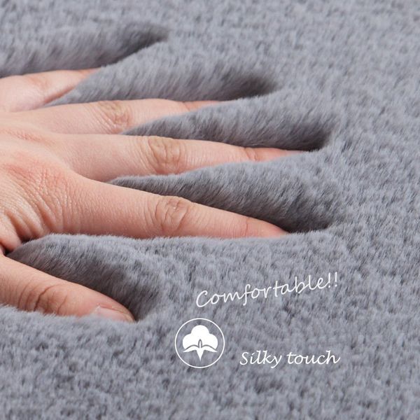 soft artificial rabbit fur rug rectangle solid fluffy carpet thicken mat area rug living bedroom long hair rug for living room
soft artificial rabbit fur rug rectangle solid fluffy carpet thicken mat area rug living bedroom long hair rug for living room