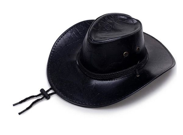 cowboy hats fancy western pu leather riding cap wide brim bonnet for dad gentleman lady sombrero hombre jazz caps m02281
cowboy hats fancy western pu leather riding cap wide brim bonnet for dad gentleman lady sombrero hombre jazz caps m02281