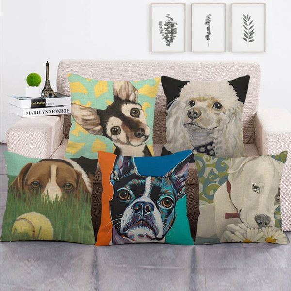 45cm*45cm cut pet dog design linen/cotton throw pillow covers couch cushion cover home decor pillow
45cm*45cm cut pet dog design linen/cotton throw pillow covers couch cushion cover home decor pillow