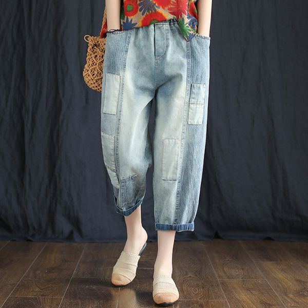 brand harem pants female 2019 vintage blue patchwork high waist jeans woman streetwear loose washed cotton pants casual jeans
brand harem pants female 2019 vintage blue patchwork high waist jeans woman streetwear loose washed cotton pants casual jeans