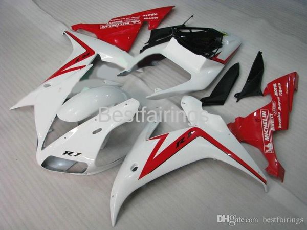 100 fitment injection molding fairing kit for yamaha r1 2002 2003 red white fairings yzf r1 02 03 vv35
100 fitment injection molding fairing kit for yamaha r1 2002 2003 red white fairings yzf r1 02 03 vv35