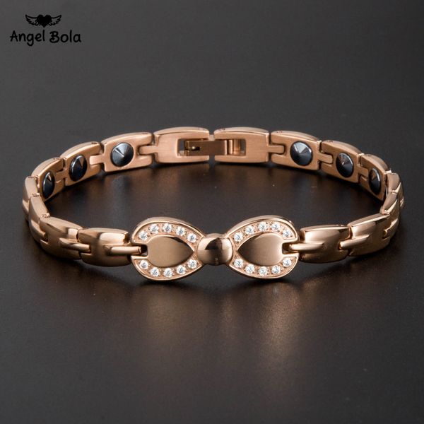 tourmaline energy balance stainless steel bracelet health care jewelry for men women germanium bracelets & bangle slimming, Golden;silver
tourmaline energy balance stainless steel bracelet health care jewelry for men women germanium bracelets & bangle slimming, Golden;silver