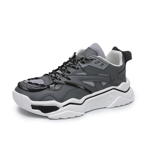 2020 winter men's shoes new sports and leisure men's korean version of the trend running smart smoked daddy tide shoes wild, Black
2020 winter men's shoes new sports and leisure men's korean version of the trend running smart smoked daddy tide shoes wild, Black
