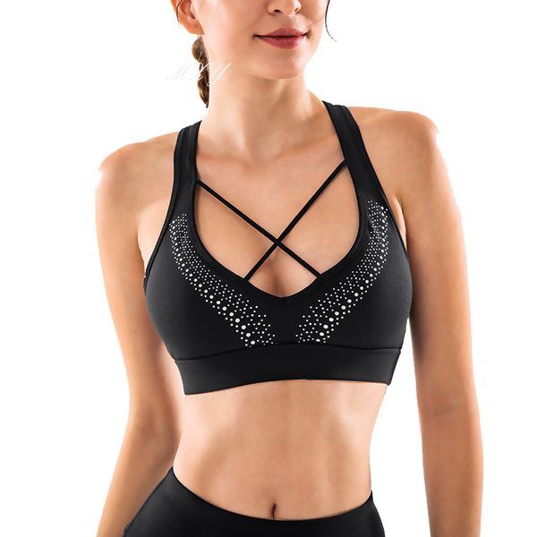 women straps running yoga bra beauty back fitness yoga sports bra shockproof sports underwear gym sport sport, White;red
women straps running yoga bra beauty back fitness yoga sports bra shockproof sports underwear gym sport sport, White;red