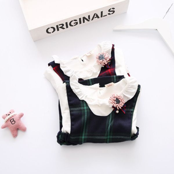 2020 kids designer dress girls brand fake two princess dresses children luxury plaid dress new sweet style fashion, Red;yellow
2020 kids designer dress girls brand fake two princess dresses children luxury plaid dress new sweet style fashion, Red;yellow