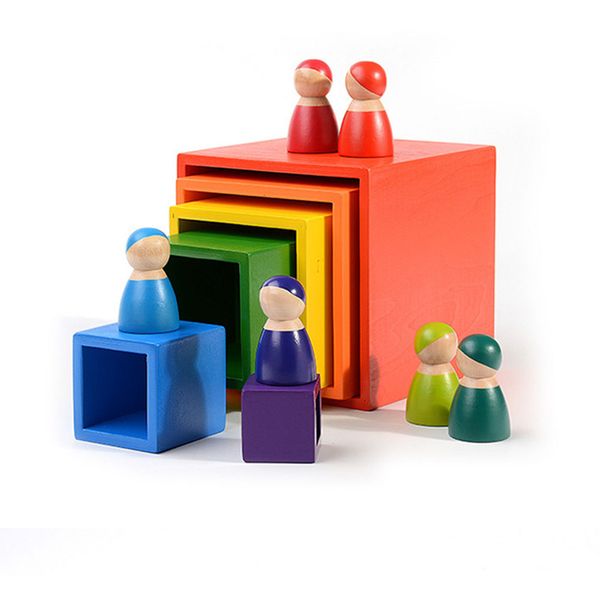 6шт радуга штабелер деревянный ящик для хранения для детей строительные блоки игрушки
6шт радуга штабелер деревянный ящик для хранения для детей строительные блоки игрушки