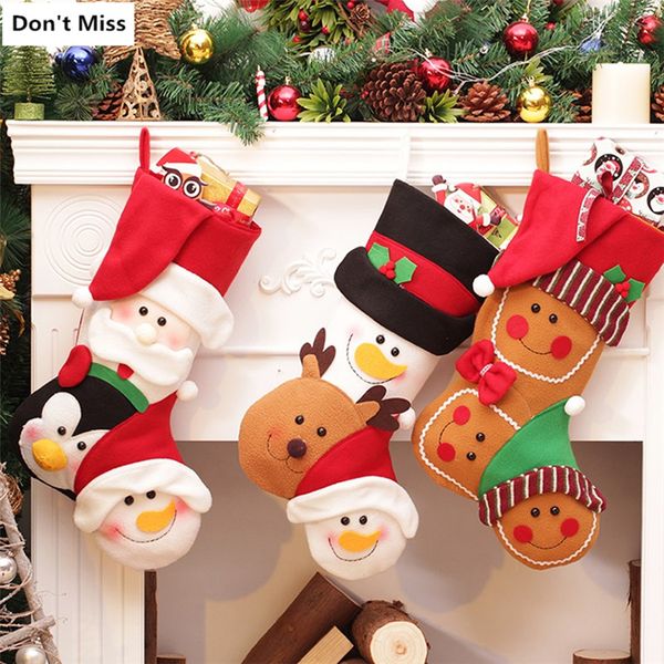 santa claus christmas gift bags new year christmas stockings merry kid gifts navidad tree decorations
santa claus christmas gift bags new year christmas stockings merry kid gifts navidad tree decorations
