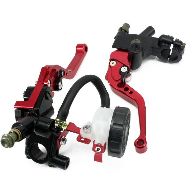 

Universal 7/8'' 22mm Front Brake Clutch Master Cylinder Reservoir Levers