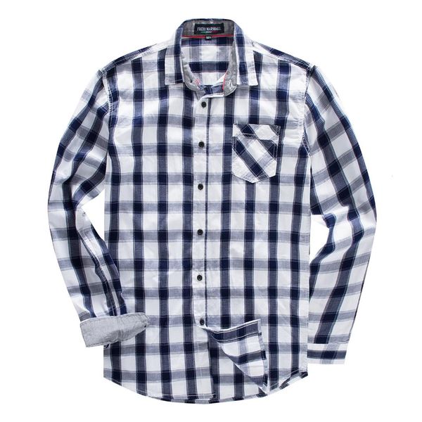 will code men's wear pure cotton long sleeve shirt lattice shirt 158, White;black
will code men's wear pure cotton long sleeve shirt lattice shirt 158, White;black