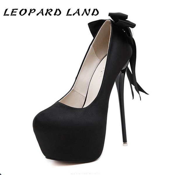 leopard land 2020 16cm women pumps round toe satin large bow fine high heel single shoes women's shoes cwf-my258-52, Black
leopard land 2020 16cm women pumps round toe satin large bow fine high heel single shoes women's shoes cwf-my258-52, Black