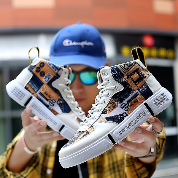 new men casual shoes high outdoor sneakers women vulcanized shoes platform sneakers quality men's sneakers walking shoes, Black
new men casual shoes high outdoor sneakers women vulcanized shoes platform sneakers quality men's sneakers walking shoes, Black