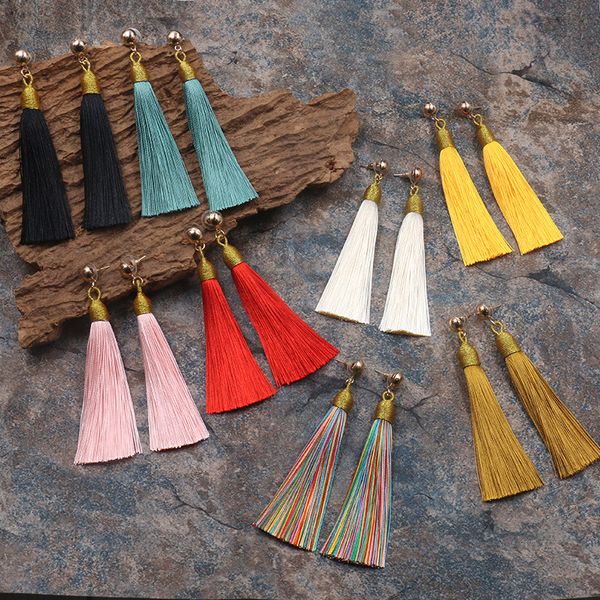 yglcj 2019 new bohemia women's long tassel earrings european exaggerated boho vintage pendant earrings women's jewelry, Silver
yglcj 2019 new bohemia women's long tassel earrings european exaggerated boho vintage pendant earrings women's jewelry, Silver
