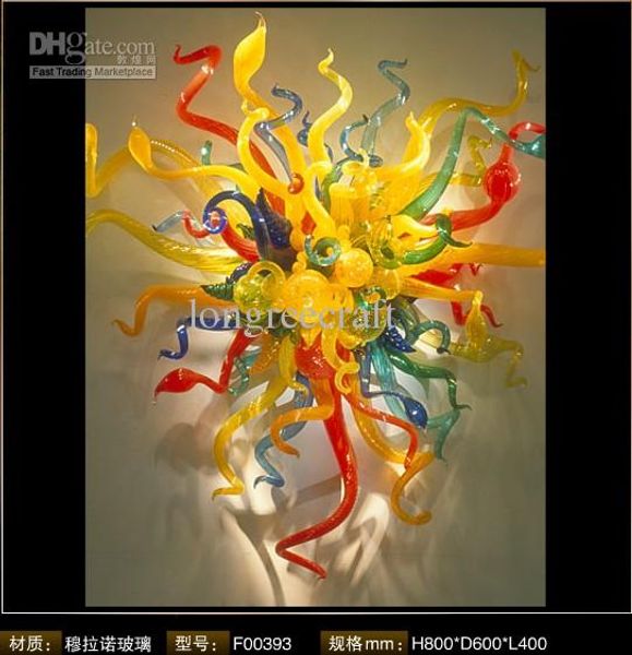 hand blown glass wall lamp european home decoration light colorful led wall sconce for living room dining room-lrw008
hand blown glass wall lamp european home decoration light colorful led wall sconce for living room dining room-lrw008