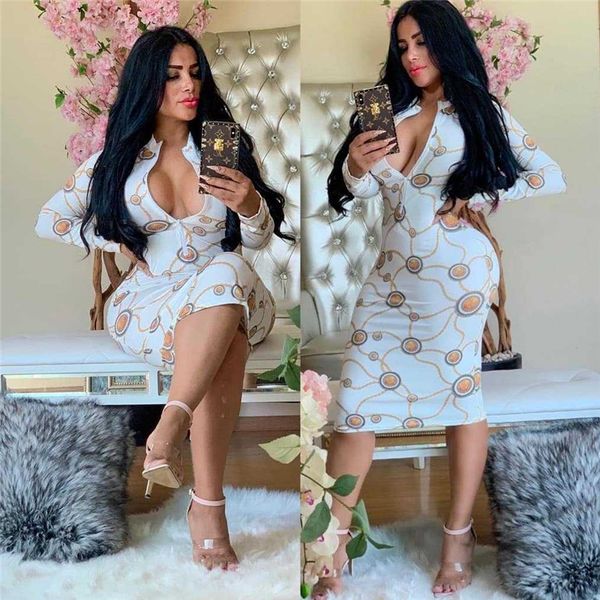 autumn womens designer dresses fashion zipper stand collar printing design bodycon dresses party and club women dresses, White;black
autumn womens designer dresses fashion zipper stand collar printing design bodycon dresses party and club women dresses, White;black