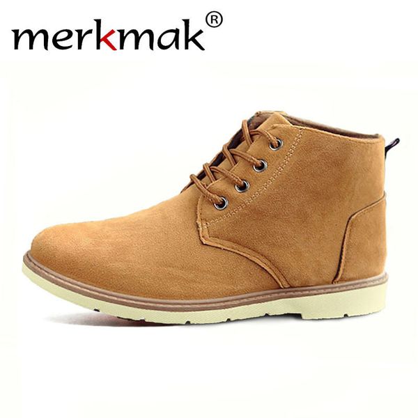 merkmak men ankle boots autumn winter boots british style casual shoes warm men's shoes black outdoor lace up soft footwear flat
merkmak men ankle boots autumn winter boots british style casual shoes warm men's shoes black outdoor lace up soft footwear flat