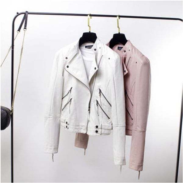 women casual jackets fashion motorcycle short slim jacket fashion womens handsome ladys jacket ng 2020 winter sale, Black;brown
women casual jackets fashion motorcycle short slim jacket fashion womens handsome ladys jacket ng 2020 winter sale, Black;brown