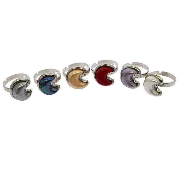 fashion surprise gem gifts natural shell crescent silver ring women refined simple ring wholesale, Golden;silver
fashion surprise gem gifts natural shell crescent silver ring women refined simple ring wholesale, Golden;silver