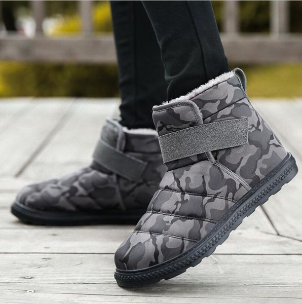 new fashion men boots waterproof ankle boots mens and womens winter snow keep warm men footwear outdoor plus size 36 to 47, Black
new fashion men boots waterproof ankle boots mens and womens winter snow keep warm men footwear outdoor plus size 36 to 47, Black