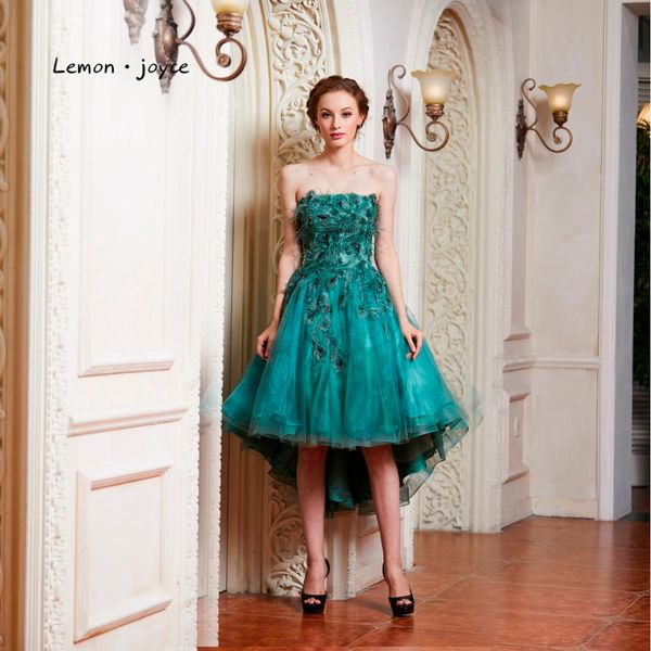 Lemon joyce green prom dre e 2019 new tyle elegant traple feather high low evening dre party gown plu ize
Lemon joyce green prom dre e 2019 new tyle elegant traple feather high low evening dre party gown plu ize