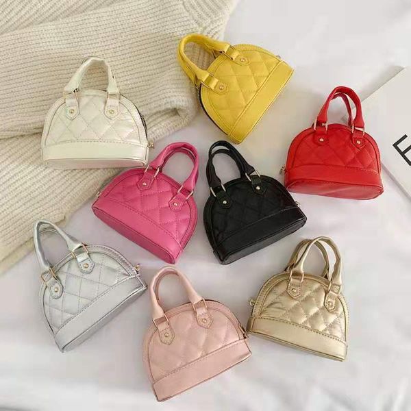 8 colours kids handbags children pu shell shoulder bags fashion designer baby diamond chain bags teenager girls mini shell bags, Black
8 colours kids handbags children pu shell shoulder bags fashion designer baby diamond chain bags teenager girls mini shell bags, Black