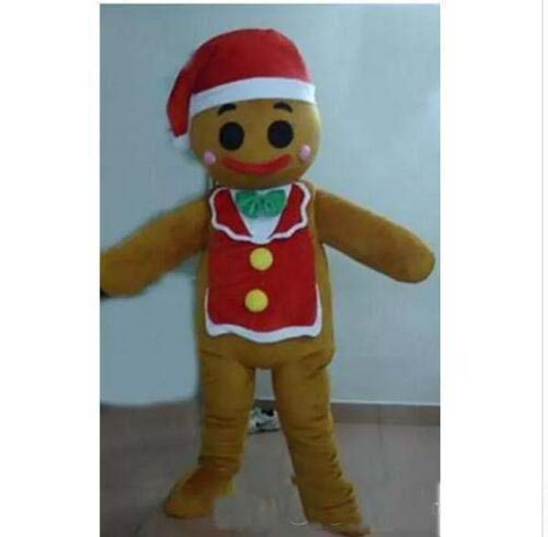 2019 new actual picture the gingerbread man mascot costumes plush size, Red;yellow
2019 new actual picture the gingerbread man mascot costumes plush size, Red;yellow