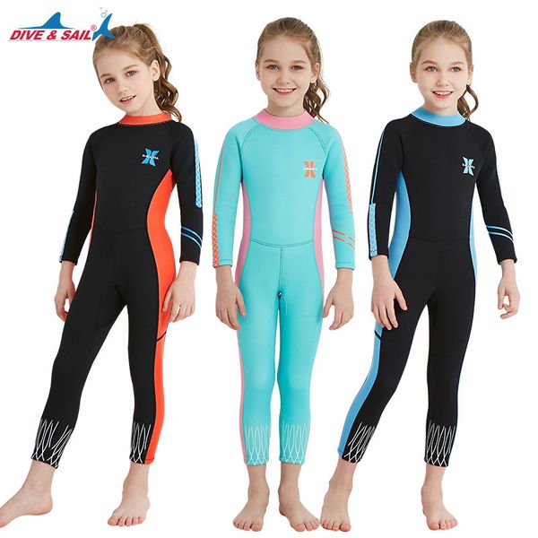dive&sail 2.5mm neoprene girl thermal wetsuits children full body diving suits surf swimwear sunscreen keep warm clothing
dive&sail 2.5mm neoprene girl thermal wetsuits children full body diving suits surf swimwear sunscreen keep warm clothing