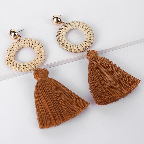 b-021 01 2019 богемные серьги взрыва моделей европы и америки преувеличены длинные серьги из кисточки ротанга ручной работы, Silver
b-021 01 2019 богемные серьги взрыва моделей европы и америки преувеличены длинные серьги из кисточки ротанга ручной работы, Silver