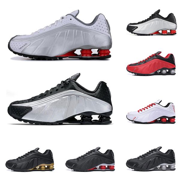 New Shox R4 men women running shoes top quality OG triple black white RACER BLUE COMET RED mens trainers fashion sports sneakers
New Shox R4 men women running shoes top quality OG triple black white RACER BLUE COMET RED mens trainers fashion sports sneakers