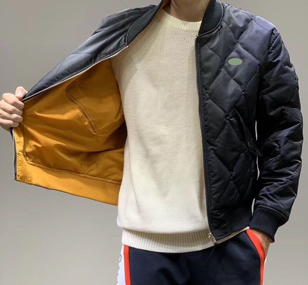 crocodile mens jacket french brand designer jacket luxury fabric embroidery badge reversible jacket plus cotton winter jackets, Black;brown
crocodile mens jacket french brand designer jacket luxury fabric embroidery badge reversible jacket plus cotton winter jackets, Black;brown
