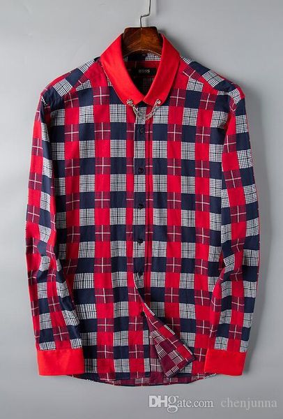 2019 brand men's business casual shirt mens long sleeve striped slim fit camisa masculina social male shirts new fashion small grid shirt
2019 brand men's business casual shirt mens long sleeve striped slim fit camisa masculina social male shirts new fashion small grid shirt