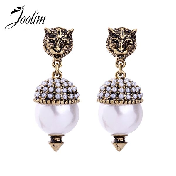 jewelry wholesale/ vintage animal head dangle earring pearl earring fashion jewelry women accessories retro earring, Golden
jewelry wholesale/ vintage animal head dangle earring pearl earring fashion jewelry women accessories retro earring, Golden