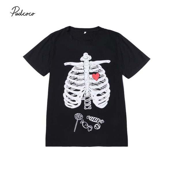 halloween parent-child shirts women men kids short sleeve print t-shirts skull family matching summer cotton tee, Blue
halloween parent-child shirts women men kids short sleeve print t-shirts skull family matching summer cotton tee, Blue