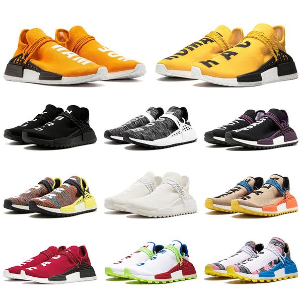 with socks blank canvas human race men women running shoes hu pharrell williams nerd black yellow equality red white sports sneakers, White;red
with socks blank canvas human race men women running shoes hu pharrell williams nerd black yellow equality red white sports sneakers, White;red