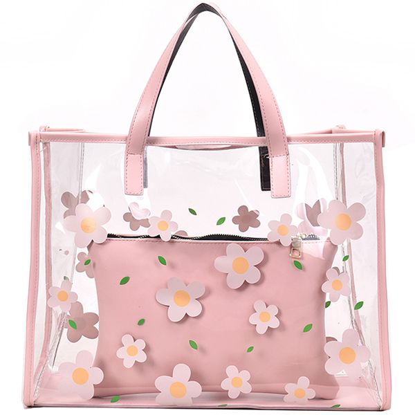 transparent jelly travel big tote bag 2019 summer new quality pvc women's designer handbag large capacity flower shoulder bags
transparent jelly travel big tote bag 2019 summer new quality pvc women's designer handbag large capacity flower shoulder bags