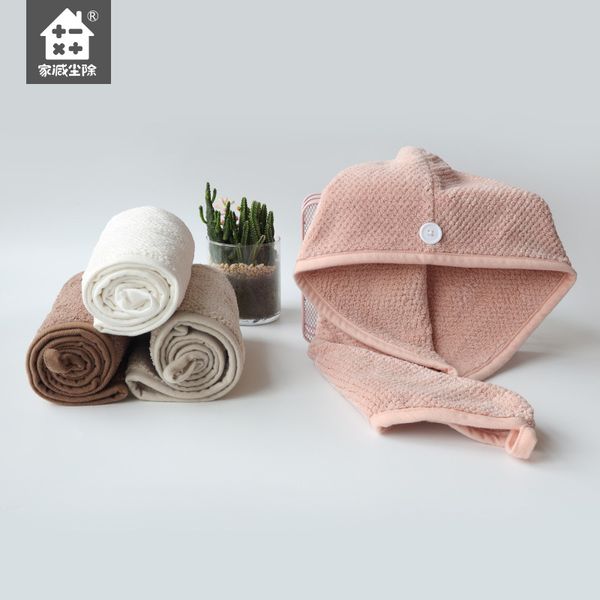 breathable pineapple case covered edge coral velvet hair-drying cap strong water-absorbing avoid-blowing hair-drying towel
breathable pineapple case covered edge coral velvet hair-drying cap strong water-absorbing avoid-blowing hair-drying towel