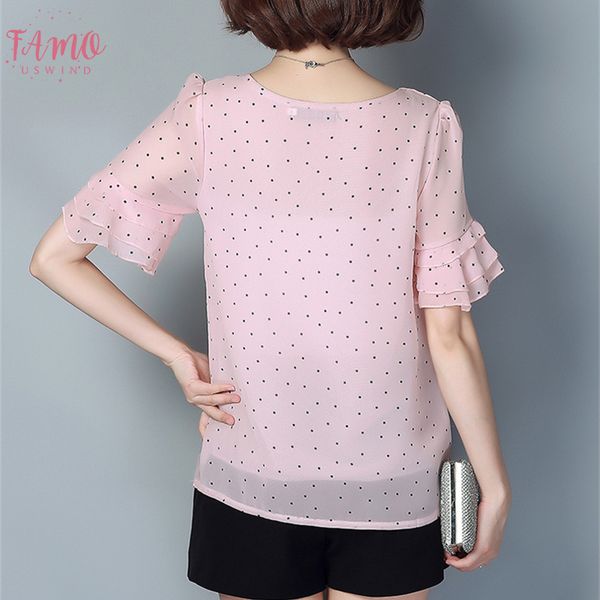 summer chiffon blouse shirt women polka dot womens and blouses plus size 5xl loose ruffle femininas 2020 o neck pink, White
summer chiffon blouse shirt women polka dot womens and blouses plus size 5xl loose ruffle femininas 2020 o neck pink, White