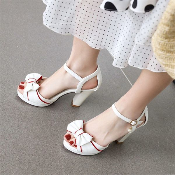 pxelena grace bowtie lolita bride wedding sandals white beige pink peep toe high heels dress party women shoes ankle strap 34-43, Black
pxelena grace bowtie lolita bride wedding sandals white beige pink peep toe high heels dress party women shoes ankle strap 34-43, Black