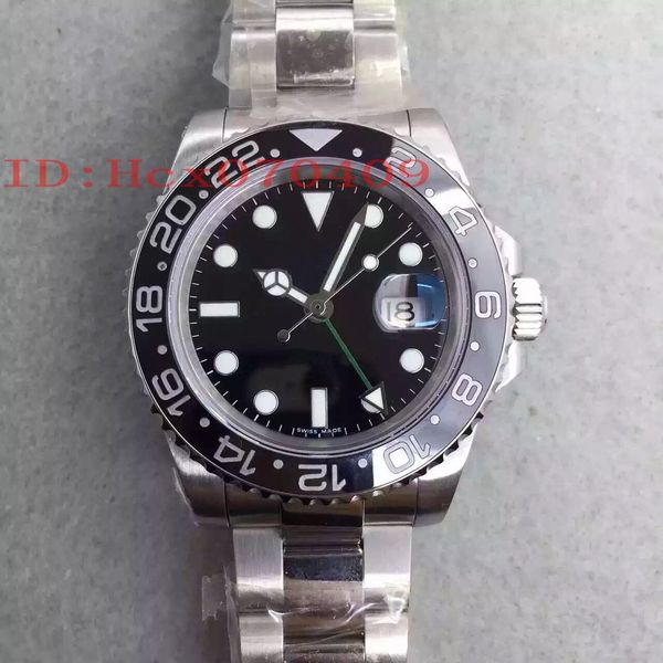 men's wristwatch 40mm 116710ln black dial cal.2836 movement steel automatic luxury jffactory mens watch, Slivery;brown
men's wristwatch 40mm 116710ln black dial cal.2836 movement steel automatic luxury jffactory mens watch, Slivery;brown