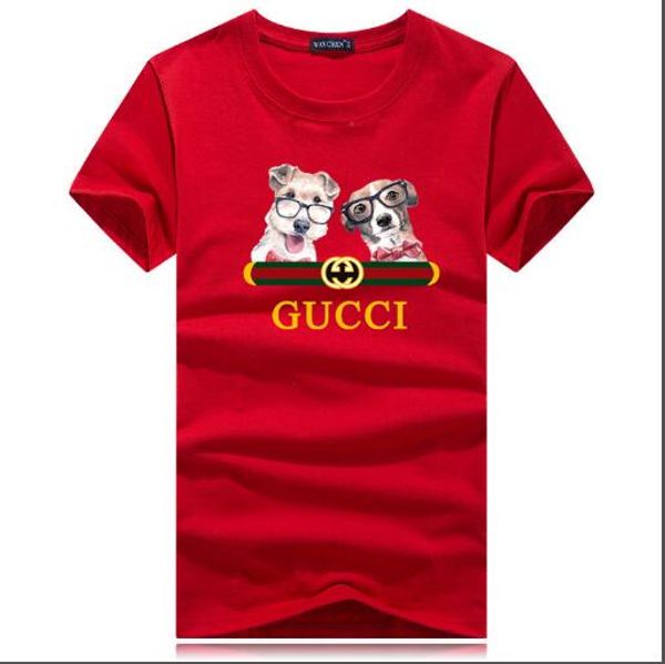 b41 men's women'short-sleeved cotton summer printing pattern loose version of the upper body super handsome fashion trend men', White
b41 men's women'short-sleeved cotton summer printing pattern loose version of the upper body super handsome fashion trend men', White