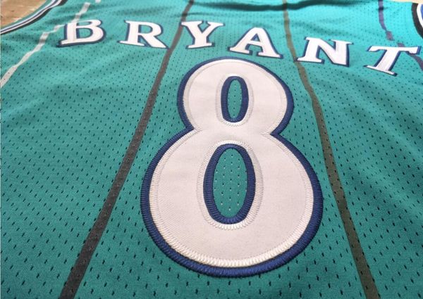 men vintage green rare #8 k b authentic embroidery size s-5xl college basketball jersey or custom any name or number jersey, Black
men vintage green rare #8 k b authentic embroidery size s-5xl college basketball jersey or custom any name or number jersey, Black
